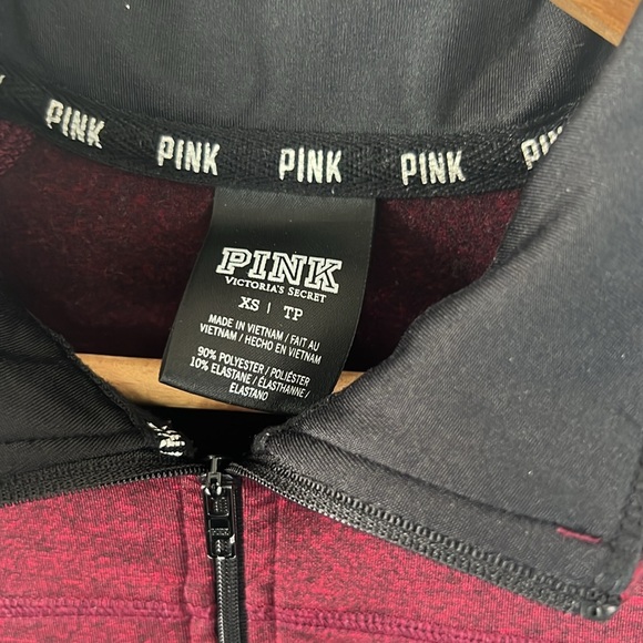 VS PINK Active Quarter Zip - Picture 2 of 5